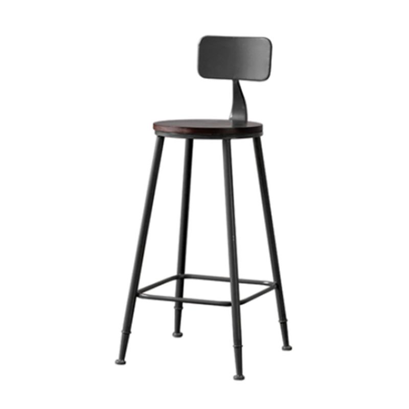 Industrial Style Bar Set 1/3 Pieces Solid Wood Rectangle Pub Dining Set for Indoor