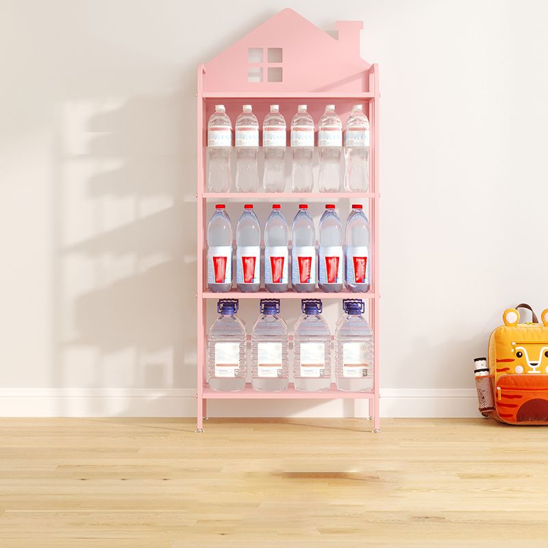 Urban Open Shelf Bookcase Metal Shelves Included Bookshelf for Study Room