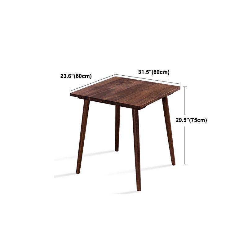 Scandinavian 4 Legs Coffee Table Set Wooden Coffee Table for Living Room