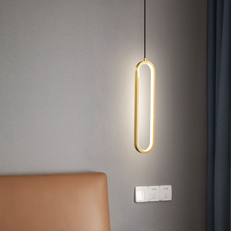 Lampada a led a led moderna a led Iron Iron Light Linea Linea con tonalità silicone