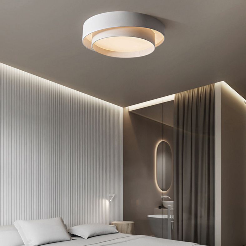 Ronde inbouwlamp van acryl, moderne eenvoud, inbouwspot voor slaapkamer