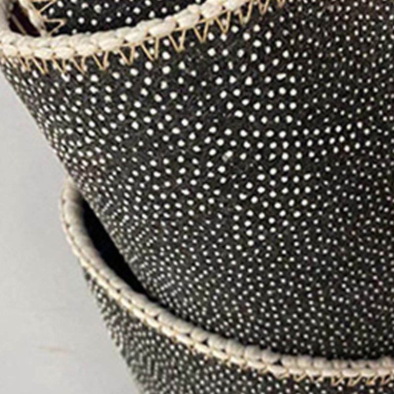 Navy Morocco Rug Polyester Print Indoor Rug Non-Slip Backing Rug for Drawing Room