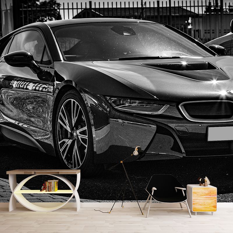 Transportation Mural Wallpaper for Decoration Industrial Art Home Decor