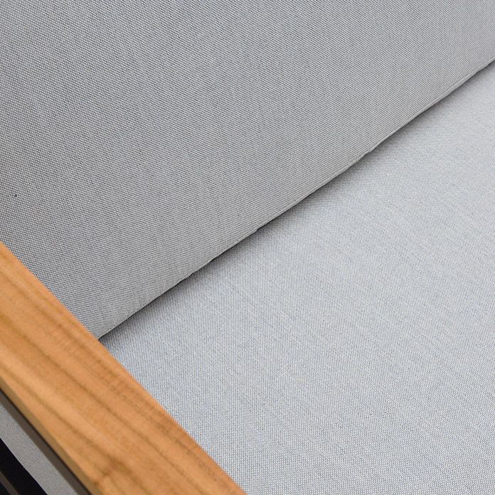 Modern & Contemporary Outdoor Patio Sofa with Cushions UV Resistant Patio Sofa