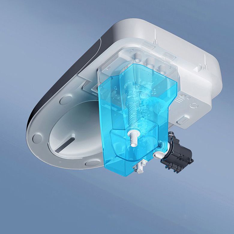 Concealed Tank Modern Toilet Heated Seat One-Piece Flush Toilet with Slow Close Seat