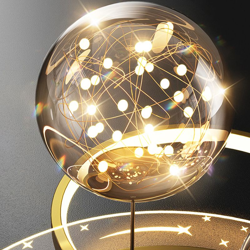 Luces de techo semi empotradas Lámparas de montaje empotradas geométricas contemporáneas