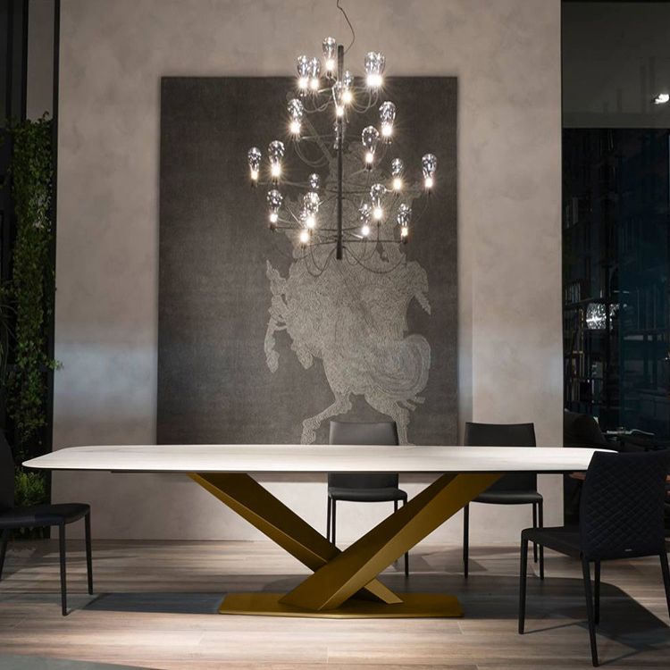 Contemporary Style Rectangle Table Set 1/5/6 Pieces Dining Set for Home