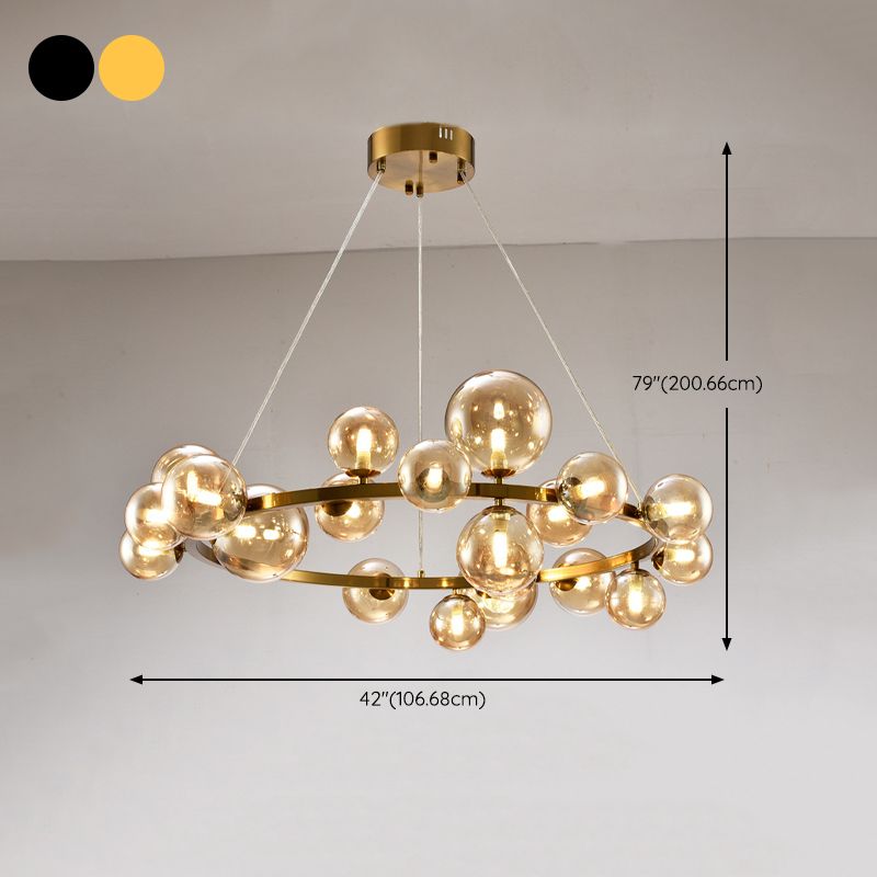 Modern Style Island Pendants Glass Pendant Lights for Dining Room