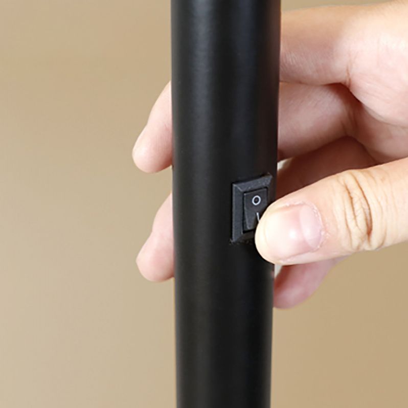 Contemporary Linear Floor Lamp Metal 59" High LED Floor Light for Living Room