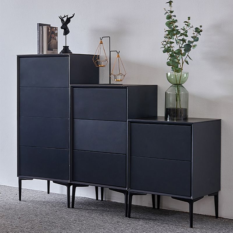 Bedroom Contemporary Storage Chest 16" Wide Chest with Drawers