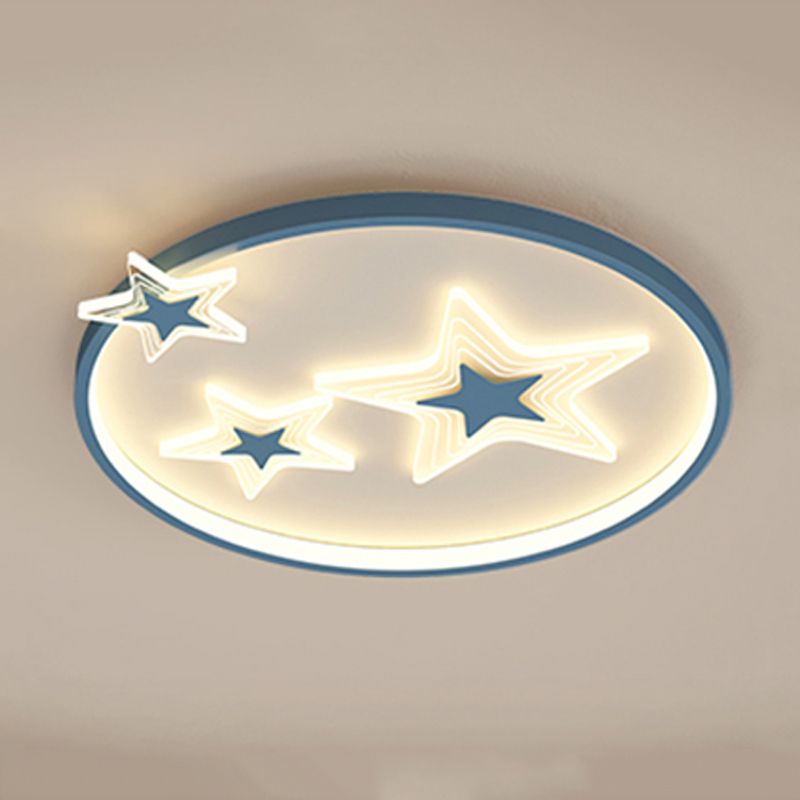 Unique Shape Ceiling Fixtures Kids Style Metal Ceiling Light Fixtures