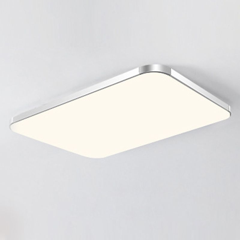 Plafonnier LED en forme de géométrie, moderne, en aluminium, 1 lumière, montage encastré, pour chambre à coucher, étude