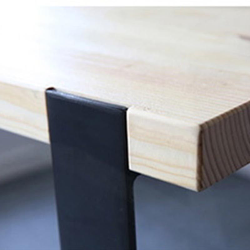 Indoor Contemporary Bar Dining Table Rectangle Wood Bar Stool Table