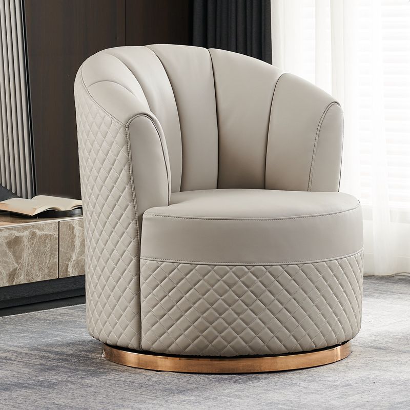 Italian Light Luxury Sofa Chair Swivel Single Chair Sitting Room Single Sofa Nordic