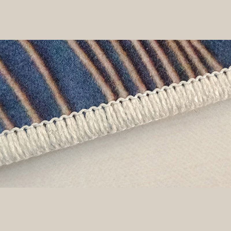 Contemporary Indoor Rug Modern Flower Print Carpet Polyster Washable Area Rug for Living Room