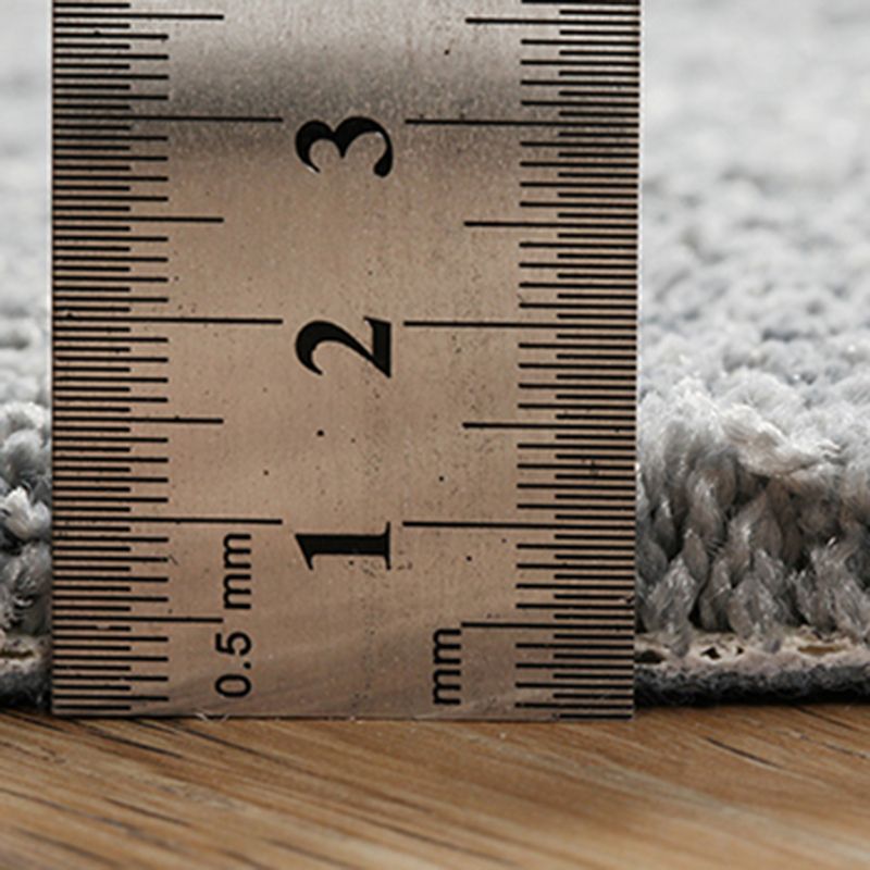 Tappeto moderno rotondo in poliestere solido poliestere moquette non slip tappeto interno per soggiorno