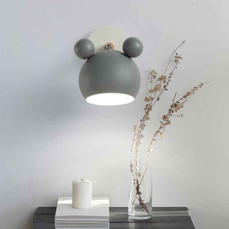 Metall einzigartige Wandleuchten moderne nordische Macarons Einlichtwandmontiertes Licht