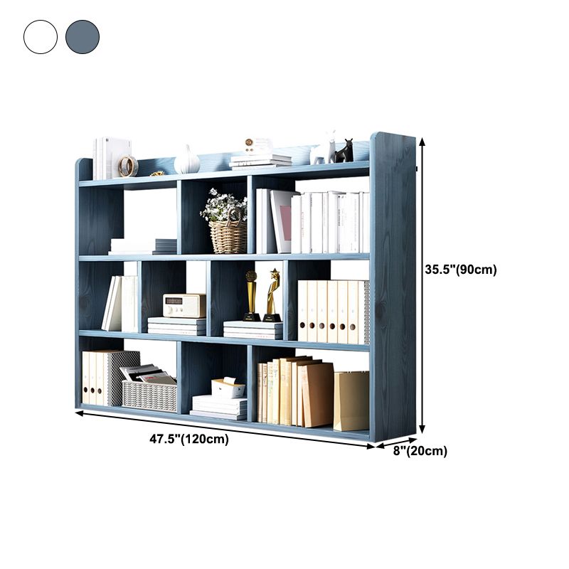 Bookshelf Floor Open Bedroom Storage Cabinet Living Room Lattice Locker Modern Bookcase