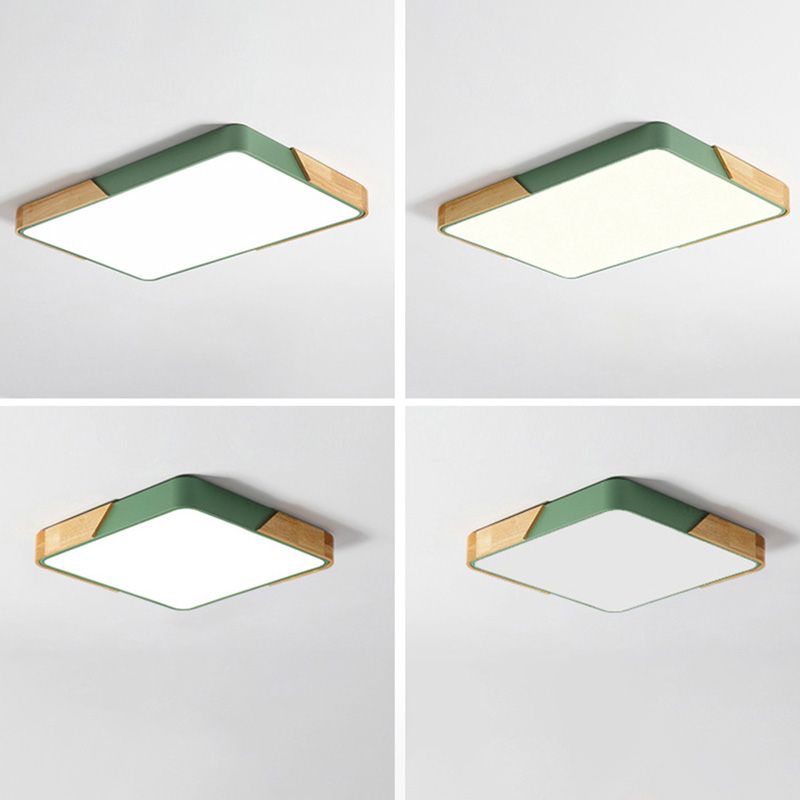 Plafonnier nordique Macaron LED plafonnier encastré pour balcon couloir