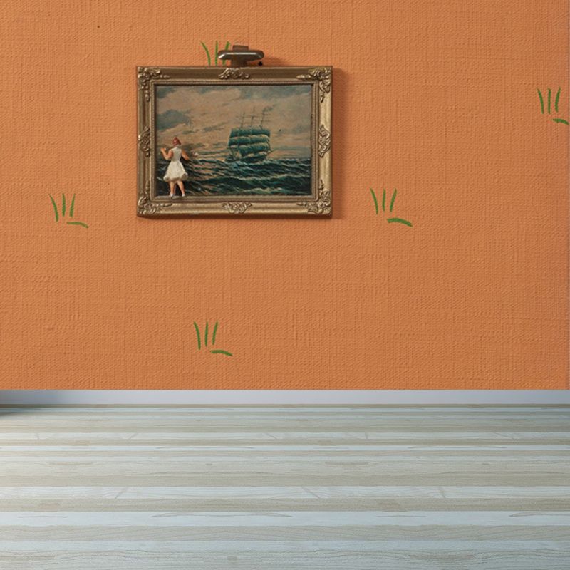 Autocollant Mural d'art esthétique moderne, couleur claire, décoration murale anti-taches pour chambre à coucher