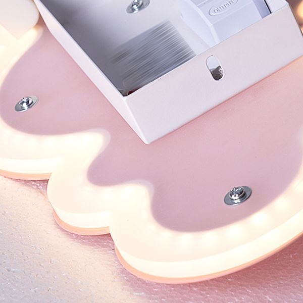 Wolkenwandhalterung Leuchte Einfachheit Metall Schlafzimmer Wandleuchte Beleuchtung