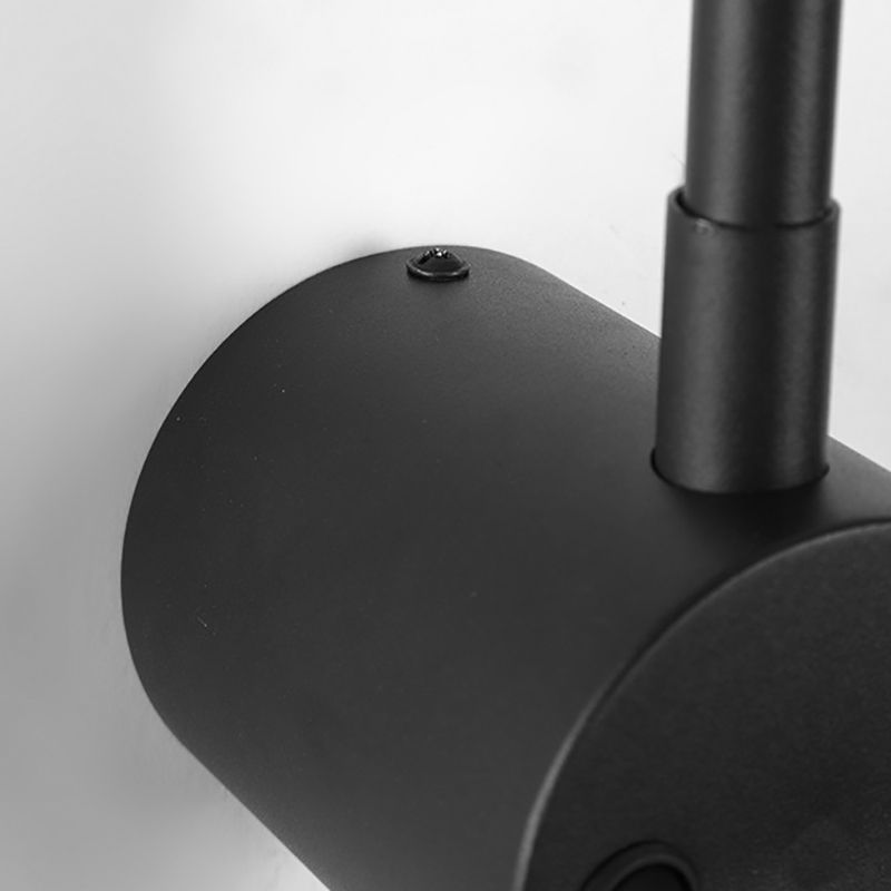 Stile moderno a forma lineare murale sconce metallo 2 illuminazione da parete per lettura