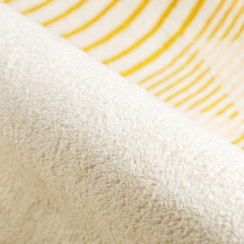 Simple Modern Rug Grey Striped Non-Slip Backing Indoor Rug for Living Room