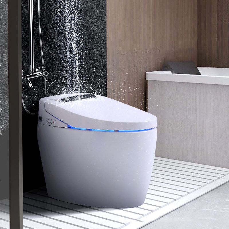 Floor Mounted Modern Toilet Bowl One Piece Toilet ABS Flush Toilet