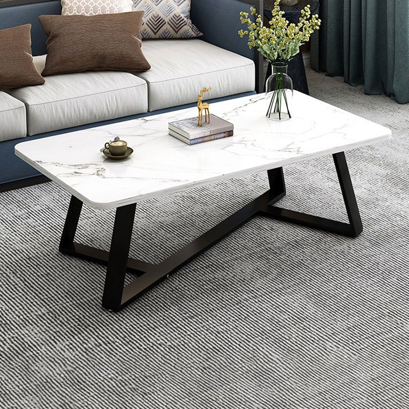 Rectangular Modern Simple Coffee Table 1 Single Cocktail Table for Home