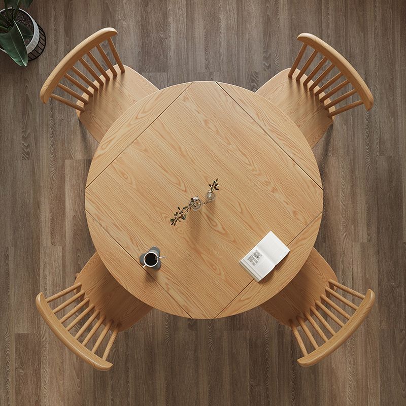 Modern 1/3/5 Pieces Furniture Solid Wood Dining Set in Natural