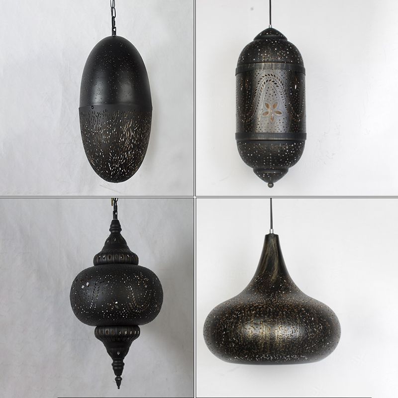 Industrial Hanging Light Metal Shade Pendent Lighting Fixture for Dining Room
