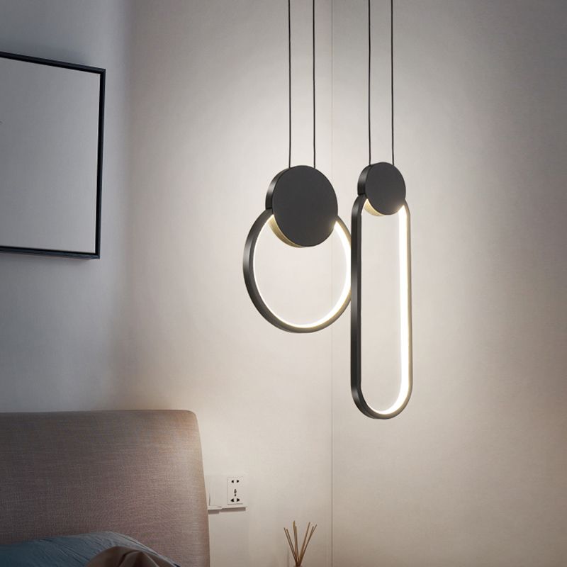 Geometrische Anhängerbeleuchtung moderne Anhängerbeleuchtung mit Acrylschatten