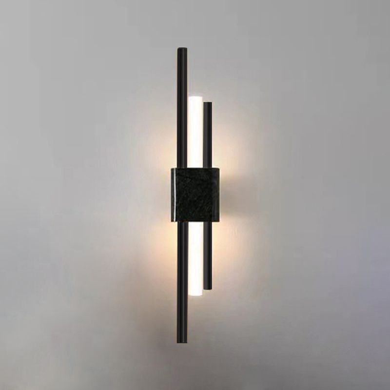 Modern Sconce Lighting Linear Wall Lighting Fixtures Metal 1 Light Wall Sconce