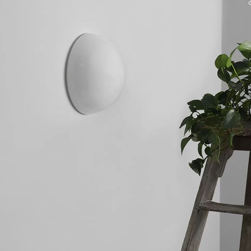 Modern White Wall Lamp Glass Wall Sconce Lighting for Bedroom