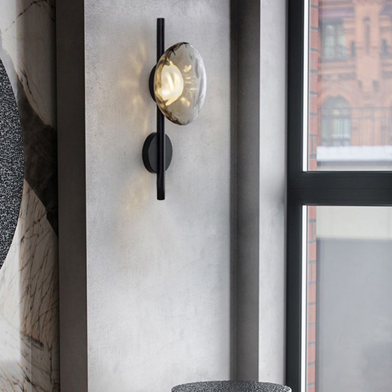 Modern Wall Light Sconces Glass Wall Lighting Fixtures for Living Room