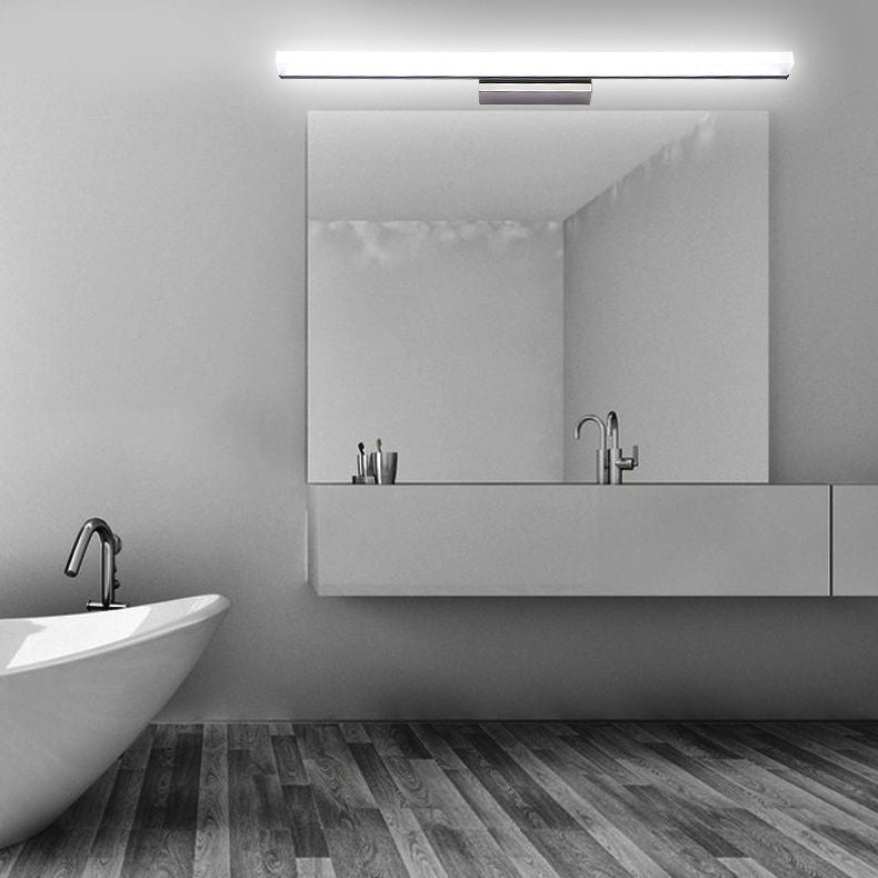 Rectangle LED Bathroom Wall Sconce Simple Waterproof Vanity Light for Dressing Table