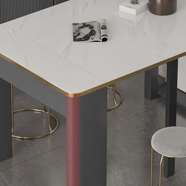Rectangle Dining Room Dinner Kitchen Table Contemporary Dining Table