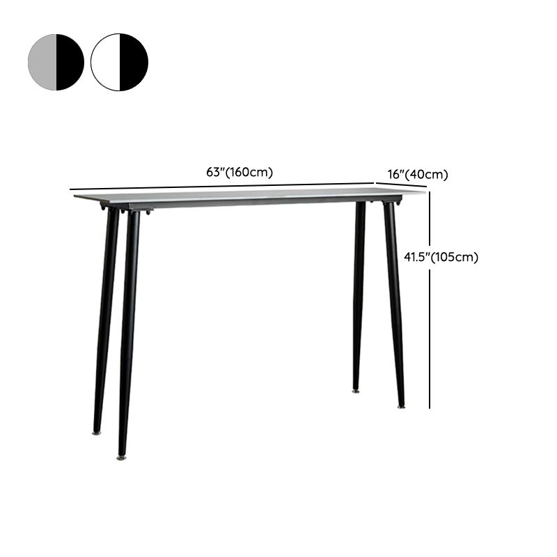 1/2/3/5 Pieces Pub Dining Set Rectangular Table and Stool Set