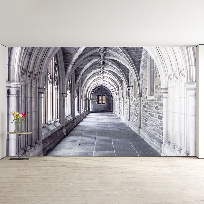 Architecture Extension Mural Decal for Sitting Room, Water Resistant, Made to Measure