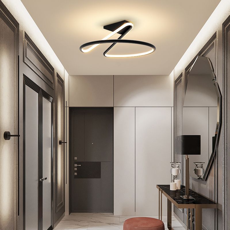 Semplicità Plafoniere da incasso a soffitto Illuminazione a soffitto a LED per sala da pranzo