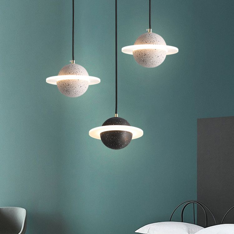 Kreatives Universum LED Pendelleuchter Einfachheit Hängende Lampe für Schlafzimmer Foyer
