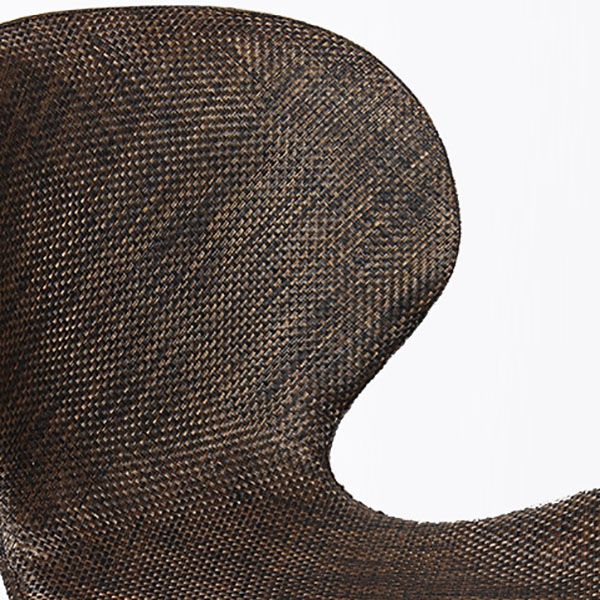 Scandinavian Metal Barstool Faux Leather Low Back Footrest Furniture