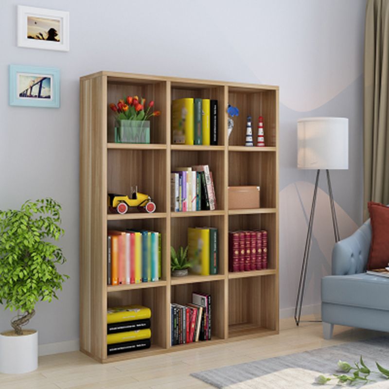 Manufactured Wood Standard Bookshelf Scandinavian Bookshelf for Study Room
