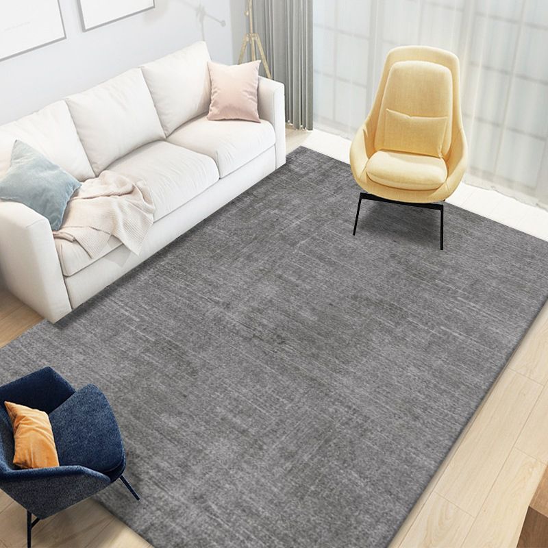Modern Area Rug Abstract Pattern Polyester Rug Stain Resistant Carpet for Living Room
