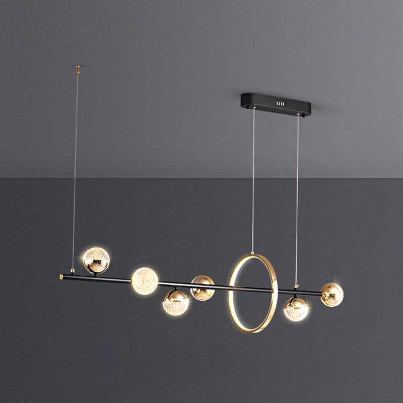 Lámpara de araña de comedor moderno nórdico LED LED SIMPLE LUCHE