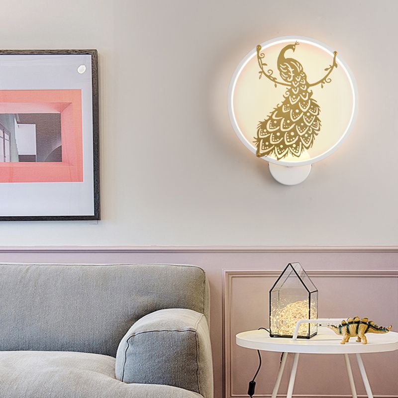 Modern Style LED Wall Light Fixture Creative Wall Light Sconce for Bedroom