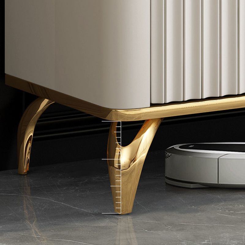 Contemporary Glam Combo Dresser Horizontal Storage Chest Dresser for Home Office