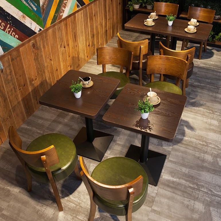Muebles de estilo industrial para el hogar Colección de comedor de MDF para comedor