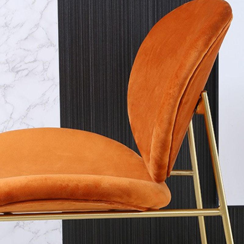 Upholstered Dining Chair Glam Style Side Chair for Dining Room