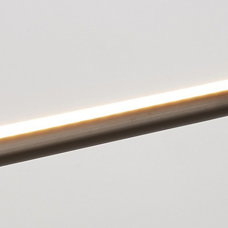 Sombra lineal múltiples luces de pared de pared moderna iluminación de pared de estilo simple